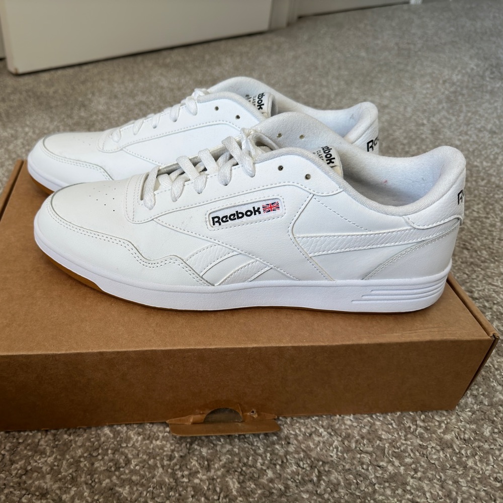 Men’s 13 Reebok Classic White Trainers